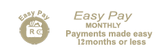 Pay over time with Easy Pay 12 months or less